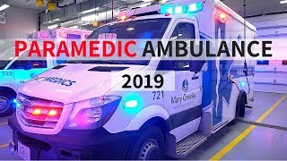 Paramedic Ambulance Tour ⎮New 2019⎮ [upl. by Zachar276]