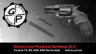 Taurus 856 Reduced Power Spring Kit Installation from Galloway Precision [upl. by Sandye]