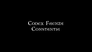 Codex Faenza  Constantia [upl. by Stark]