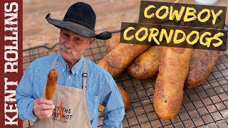 Homemade Corndogs  Easy Corndog Recipe [upl. by Arimay45]