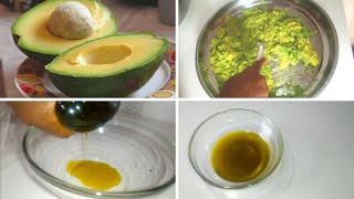 How to Make Avocado Oil at Home [upl. by Hgielime]