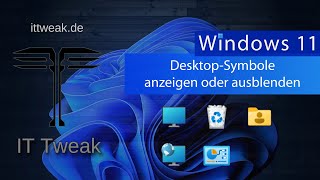 Windows 11  Arbeitsplatz Eigene Dateien auf dem Desktop anzeigen [upl. by Sollie]