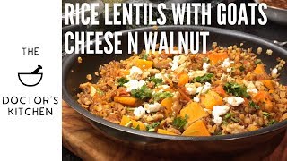 Lentils Rice n Goats Cheese [upl. by Tonina]