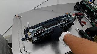 FUSER XEROX WorkCentre tutorial repairs [upl. by Jayme]