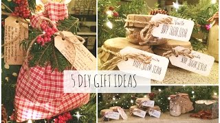 5 DIY Christmas Gift Ideas Easy amp Affordable  SoJustine [upl. by Otilia959]