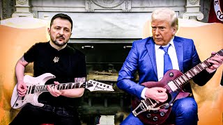 Trump vs Zelensky Guitar Battle Fan Made Video Edit [upl. by Nayr709]