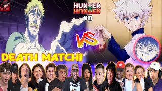 quotKILLUA ELIMINATES JONESquot Hunter x Hunter Episode 11 REACTION MASHUP [upl. by Yrocal931]