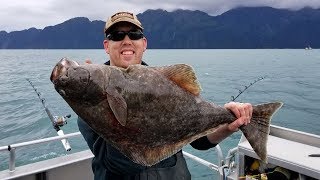 Alaska Adventure  Part 4 Fishing for halibut salmon amp rock fish [upl. by Nehepts]