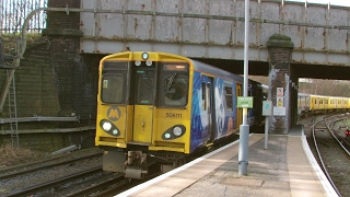 Half an Hour at 216  Birkenhead North Station 1022017  Class 507 508 terminus [upl. by Toogood410]