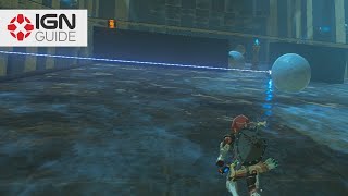 Zelda Breath of the Wild Shrine Walkthrough  Neez Yohma Shrine [upl. by Ashbey722]