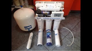 COMO INSTALAR UN PURIFICADOR DE AGUA DE ÓSMOSIS INVERSA PARA CASA [upl. by Nolak469]