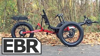 Sun Seeker Fat Tad Electric Trike Review  24k [upl. by Ecilahs]