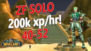 WoW Classic  IMPROVED Paladin Solo ZF Strategy 4052 200k xphr [upl. by Eiramlehcar]