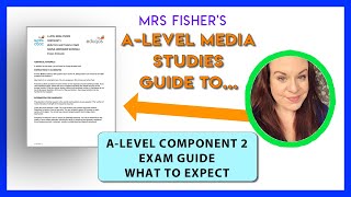 ALevel Media Studies  Component 2 Exam Guide  What to Expect [upl. by Savannah184]