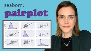 Seaborn pairplot  How to make a pairplot in Python and the Seaborn pairplot interpretation [upl. by Charron681]