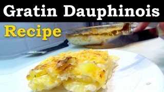 How to make Gratin Dauphinois French Potato Gratin Fast amp Fun [upl. by Parthena]