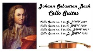 Johann Sebastian Bach  Cello suites in 432 Hz great for reading or studying [upl. by Nov]