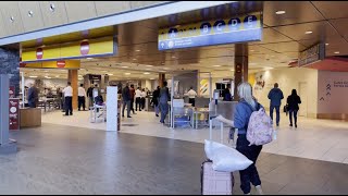 Arriving at CALGARY Airport 4K🇨🇦 CANADA Travel [upl. by Jerrylee]