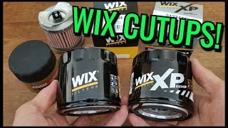 WIX Oil Filters Cut Open  XP vs Regular vs FRAM Ultraguard [upl. by Eisinger]