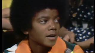 American Bandstand 1972 Interview Michael Jackson [upl. by Nauj579]