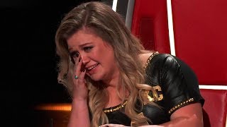 Top 10 performance That made coaches Cry in The voice Audition 2018 [upl. by Nortyad]