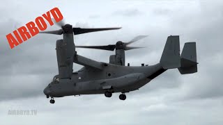 V22 Osprey Demonstration  Farnborough Airshow [upl. by Fritz]