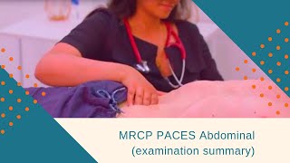 MRCP PACES Station 1  Abdominal [upl. by Dorca]