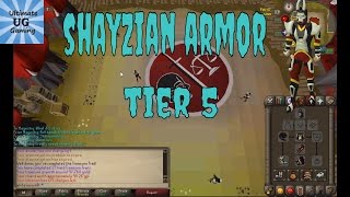 osrsZeah Shayzien Full Armour Set Guide Tier 5 [upl. by Chem376]