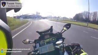 Ambulancebegeleiding Zoetermeer naar Erasmus MC 17022016 [upl. by Carrel624]