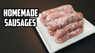 Homemade Sausages From Scratch  Cumberland Sausage Recipe [upl. by Danika]