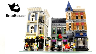 Lego Creator 10255 Assembly Square  Lego Speed Build [upl. by Airb168]