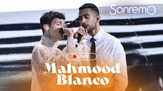 Mahmood BLANCO  Brividi LIVE Sanremo 2022 [upl. by Iadam202]