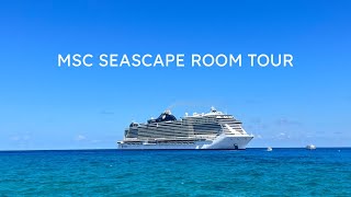 MSC SEASCAPE ROOM TOUR [upl. by Comptom]