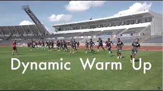 Dynamic Warm Up for FootballSoccer [upl. by Epps]