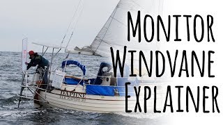 Monitor Windvane Self Steering  How it Works [upl. by Nniw834]