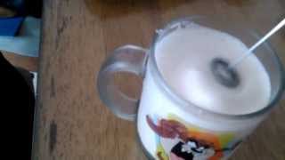 Aerolatte Review Frothing Cold Milk In Under 1 Minute [upl. by Madigan]