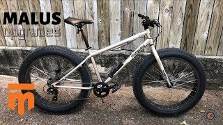 Mongoose Malus Upgrades  Making a better fat tire bike for cheap [upl. by Ciprian]