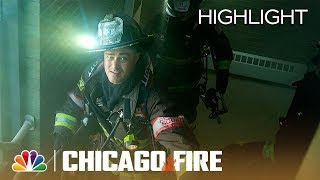 Severide Rappels a Skyscraper  Chicago Fire Episode Highlight [upl. by Denie]