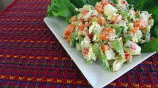 Receta Ensalada Rusa [upl. by Nairdad729]