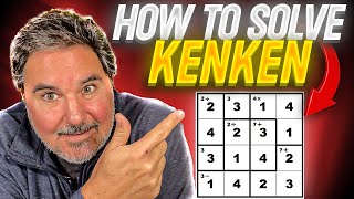 KenKen Puzzles  How To Solve LESSON 1  Step by Step [upl. by Burleigh991]